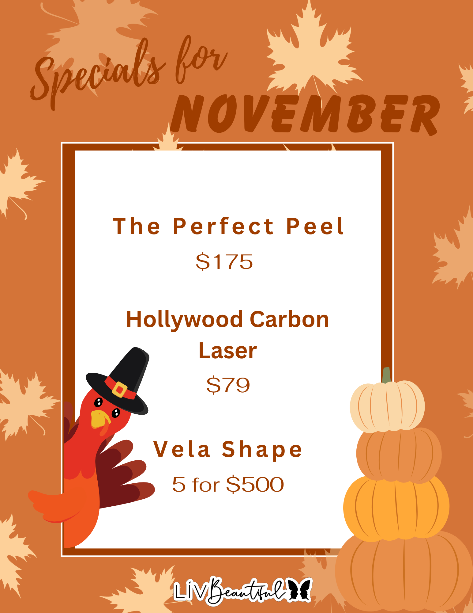 November 2025 Specials