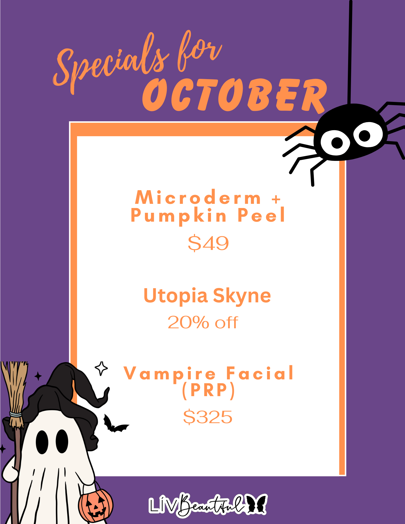 October 2025 Specials