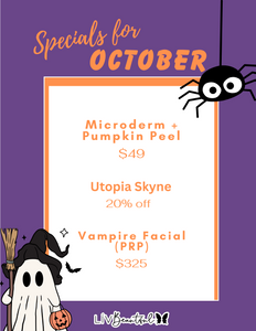 October 2025 Specials